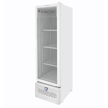 Imagem de Expositor Vertical Tripla Ação Porta de Vidro 284 Litros Fricon VCET28