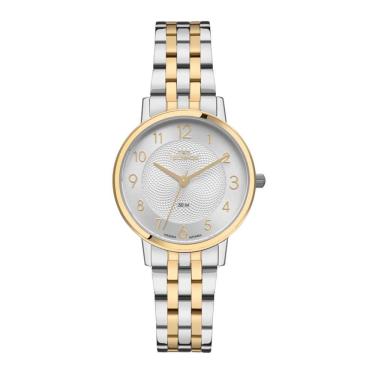 Imagem de Relógio Technos Feminino Ref: 2035nex/1k Elegance Bicolor