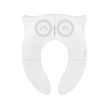 Imagem de Redutor De Assento Portátil Buba Dobrável Infantil Viagem Cor Branco, 
