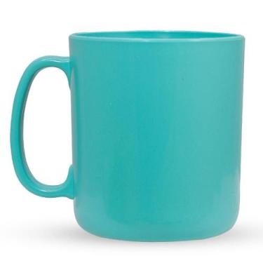 Imagem de CANECA PP 450 ML ACRYLIC LINE Cor:Azul Turquesa, Azul Turquesa