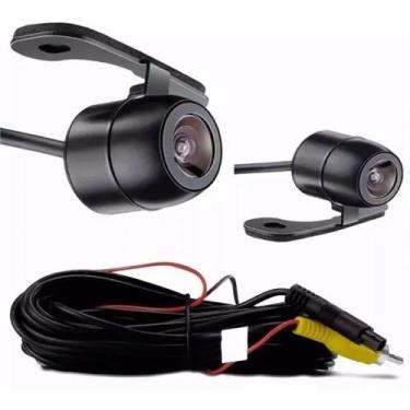 Imagem de camera re borboleta 2 em 1 visao colorida noturna estacionamento autom