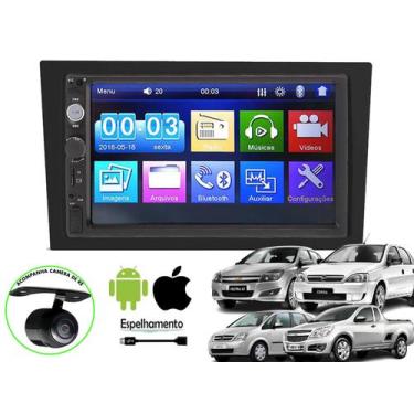 Imagem de Central Multimidia Corsa Montana Vectra Gt Meriva Radio Fm Espelhament