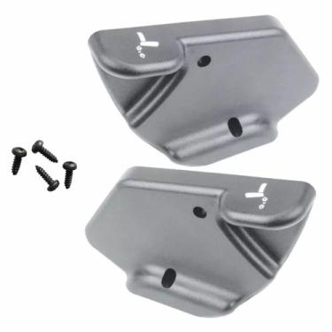 Imagem de Par Alavanca Levantar Banco Palio Uno 2 Portas Cinza + Parafusos - PLA