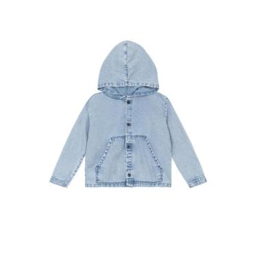Imagem de Jaqueta jeans infantil menino Mundi, 10, Azul