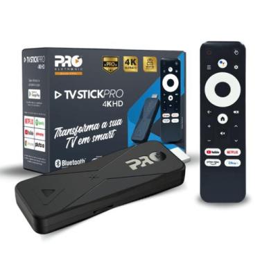 Imagem de Tv Stick pro 4k Hd 2gb/16gb Controle de Voz Peletronic