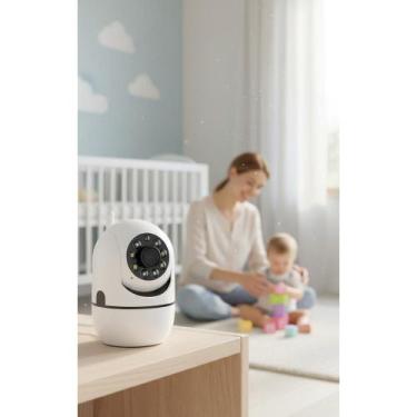 Imagem de 2x Câmera Segurança WiFi 1080p Visão Noturna Colorida 360 - Congratula