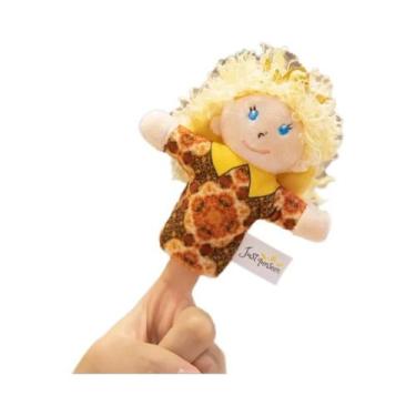 Imagem de Fantoches De Mão De Pelúcia De Contos De Fadas Príncipe E Princesa, Fa