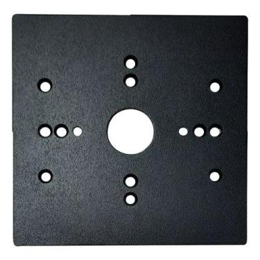 Imagem de Kit 4 Acabamentos Para Arandelas Quasar Interlight, Preto, 127/220V