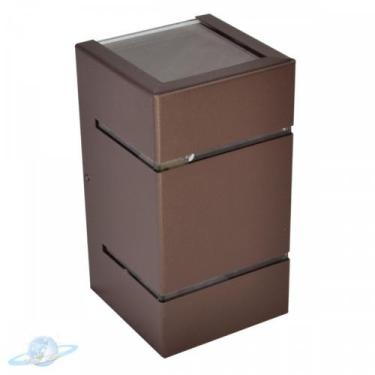 Imagem de Arandela Marrom 2 Frisos Em Alumínio Com 2 Fachos De Luz-G9 - Unity Ho