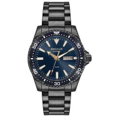 Imagem de Relógio Seculus Diver Automático 44237GPSVPA4 Preto-Masculino