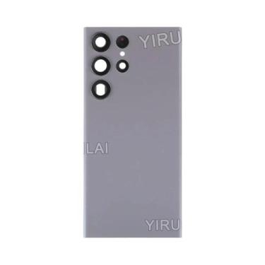 Imagem de Tampa Traseira De Vidro Para Samsung Galaxy S22 Ultra, Painel De Subst
