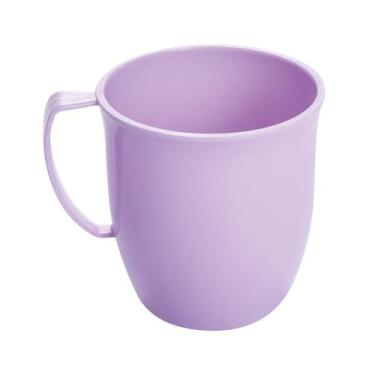 Imagem de Caneca Infantil Com Alça Reforçada 300ml Para Festas Eventos Escolares