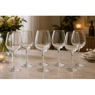Imagem de Taca para agua e vinho galaxia hauskraft 6 peças 600 ml cada