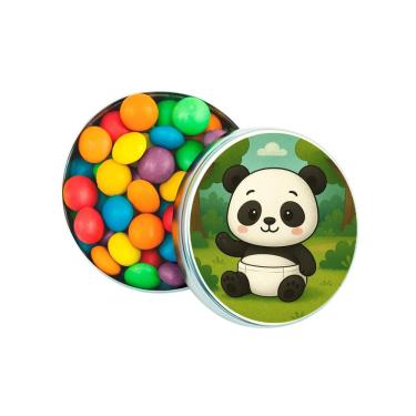 Imagem de Kit 30 Latinhas Lembrancinhas Panda Baby