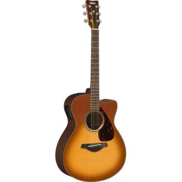 Imagem de Violao Yamaha Aco Concert Cutaway FSX800C Sand Burst