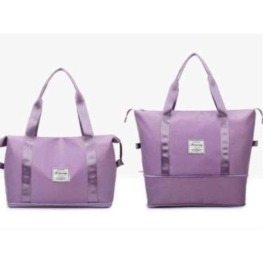 Imagem de Bolsa De Viagem Multifuncional Dobrável De Grande Capacidade Impermeáv