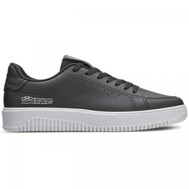 Imagem de Tenis Olympikus Eros Masculino cor Preto, Preto, Branco, 38