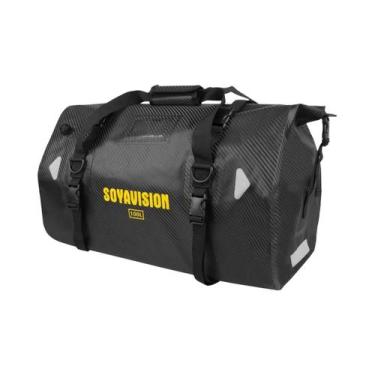 Imagem de Bolsa Impermeável Para Banco Traseiro De Motocicleta 40L 66L 90L, Duff