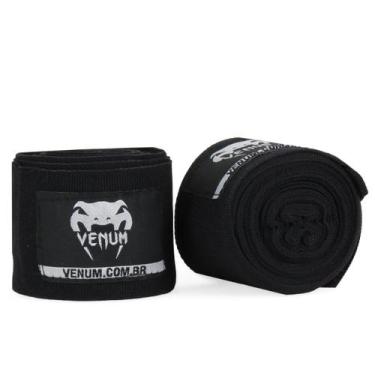 Imagem de Bandagem Profissional de Boxe Venum 4 Metros - Preto, Preto, Único