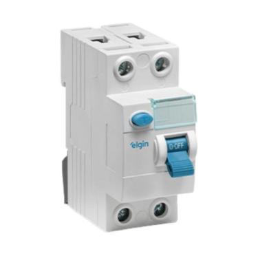 Imagem de Disjuntor DR Bipolar 63A-30mA IDR para Proteção Contra Sobrecarga e Curto Certificado Inmetro Elgin