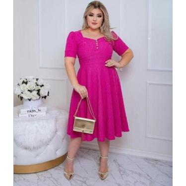 Imagem de Vestido Feminino Godê Moda Evangélica Festa Casamento - LIMA FASHION, 