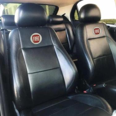 Imagem de Capa de banco de carro 100% couro automotivo fiat grand siena 2015 a 2