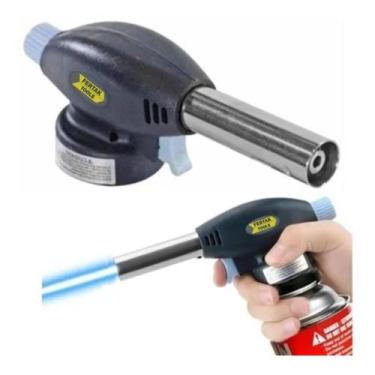 Imagem de Maçarico Culinário Portátil Profissional Com Regulagem - Fertak