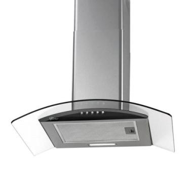 Imagem de Coifa de Parede Fischer Fit Vidro e Inox 60cm 28017, 220V