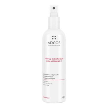 Imagem de Tônico Facial Iluminador Adcos com Vitamina C, 200ml