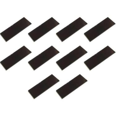 Imagem de Kit 10 Lentes de Proteção Retangular 51x108mm Carbografite Tonalidade: