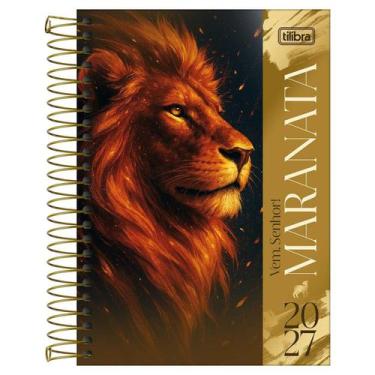 Imagem de Agenda Devocional 2027 M6 Louvor 208 folhas Tilibra Cor:Laranja, Laran
