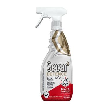 Imagem de Antimofo Spray Secar 500ml Gatilho Neutro Tira Mofo Guarda Roupa e Umi