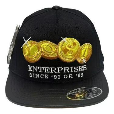Imagem de Alfashop Boné Lost Floral Florido Aba Reta Fitão Strapback Premium