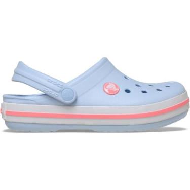 Imagem de Sandália Crocs Crocband Clog T Blue Frost/Guava, 25, Blue frost, Guava