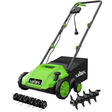 Imagem de Descaroçador de Gramado SOYUS 33 cm 12 Amp 30L Saco Elétrico com Fio