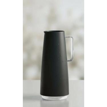 Imagem de Bule Térmico 1 Litro Café Chá Leite Preto - Congratulations Store
