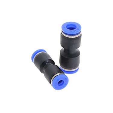 Imagem de Encaixe pneumático PUG PU. Série 6mm 8mm a 10mm conector de tubo de 12mm Tubulação de água de ar para a mangueira YYDFPIIA (Color : PUG-4-8mm)