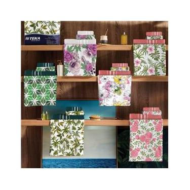 Imagem de Jogo de Toalhas Felpudas Teka Danubio Maragogi  04 Peças 100% Algodão