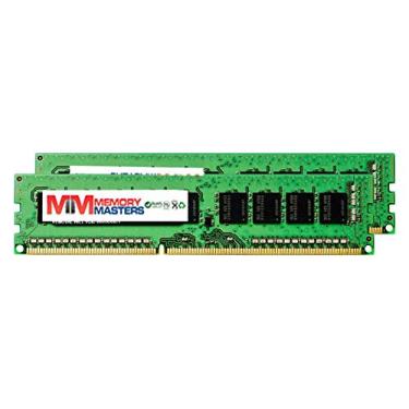 Imagem de Memória RAM de 4 GB, 2 x 2 GB, compatível com PowerEdge R320 DDR3 ECC UDIMM 240 pinos PC3-10600 1333 MHz MemoryMasters