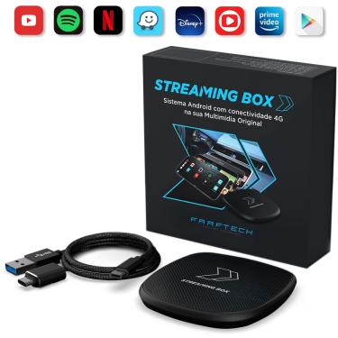 Imagem de Streaming Box A6 2020 a 2021 com Sistema Carplay 4G Wi-Fi