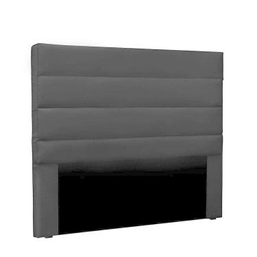 Imagem de Cabeceira Para Cama Box Queen 160cm Corino Preto