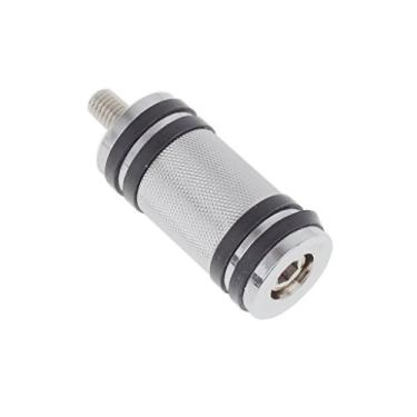 Imagem de 1 x prendedor de câmbio CNC para Harley Dyna Touring Softail Sportster Street Models, prata