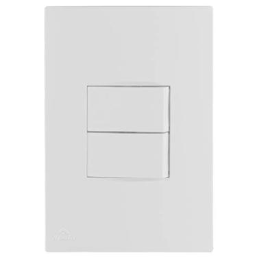 Imagem de 2INTERRUPTORES PARALELOS 10A 250V+SUPORTE+PLA