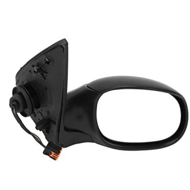 Imagem de Ymiko Espelho retrovisor externo, substituição do espelho lateral do carro para 206, 6139283 espelho de porta lateral aquecido dobrável operado por energia (direito)