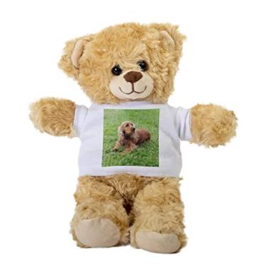 Imagem de Cocker Spaniel Teddy Bear, Gift Stuffed Animal, Plush Teddy Bear with Tee, Welcoming Baby Gift, Gift for Her, Gift for Newborn, Cute Birthday Basket