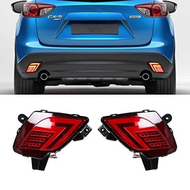 Imagem de Refletor LED Luz traseira do carro Luz de para-choque traseiro Lâmpada de neblina traseira Luz de freio Apto Para Mazda CX-5 2013-2016