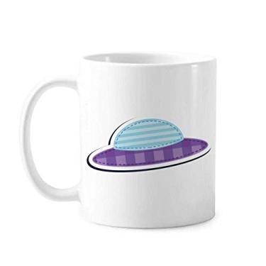 Imagem de Universo e alienígena UFO Art Deco Presente Caneca Moderna Cerâmica Copo de Café Porcelana Utensílios de Mesa