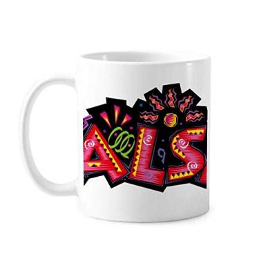 Imagem de Mexico Culture Elment Caneca com slogan de salsa rosa cerâmica xícara de porcelana de café louça