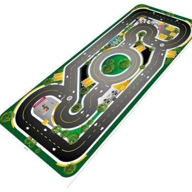 Imagem de Pista Para Carros Hot Wheels Pista E Aeroporto Mega 3X1 - Plimshop