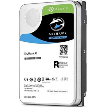 Imagem de Seagate Hdd skyhawk 8 tb p/seguranca/vigilancia/dvr - st8000ve000, Prata